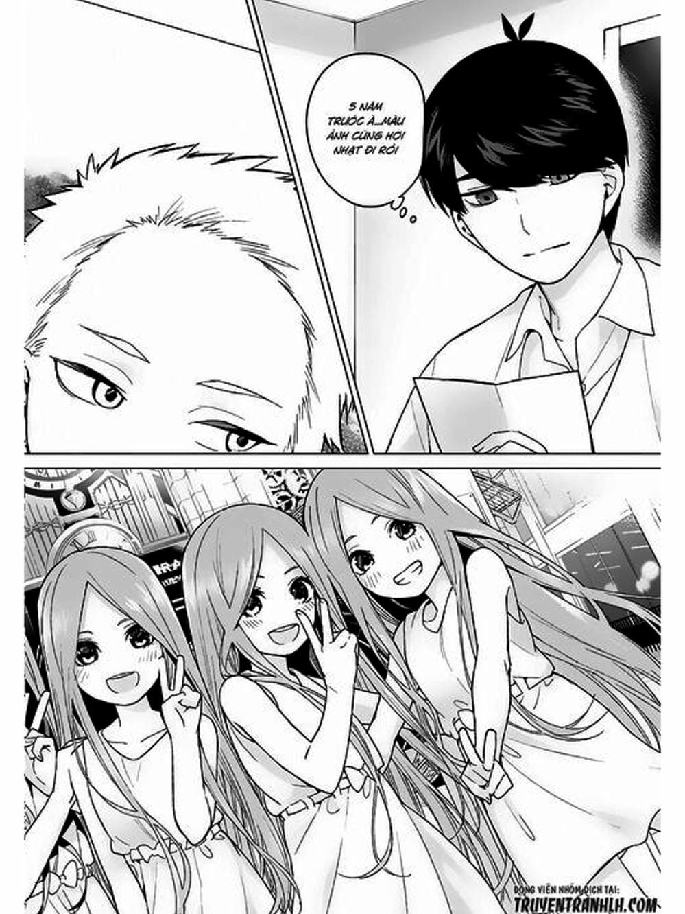 Truyện Tranh Nhà Có 5 Nàng Dâu - Gotoubun No Hanayome trang 6