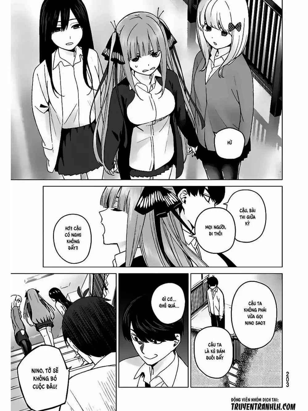 Truyện Tranh Nhà Có 5 Nàng Dâu - Gotoubun No Hanayome trang 6