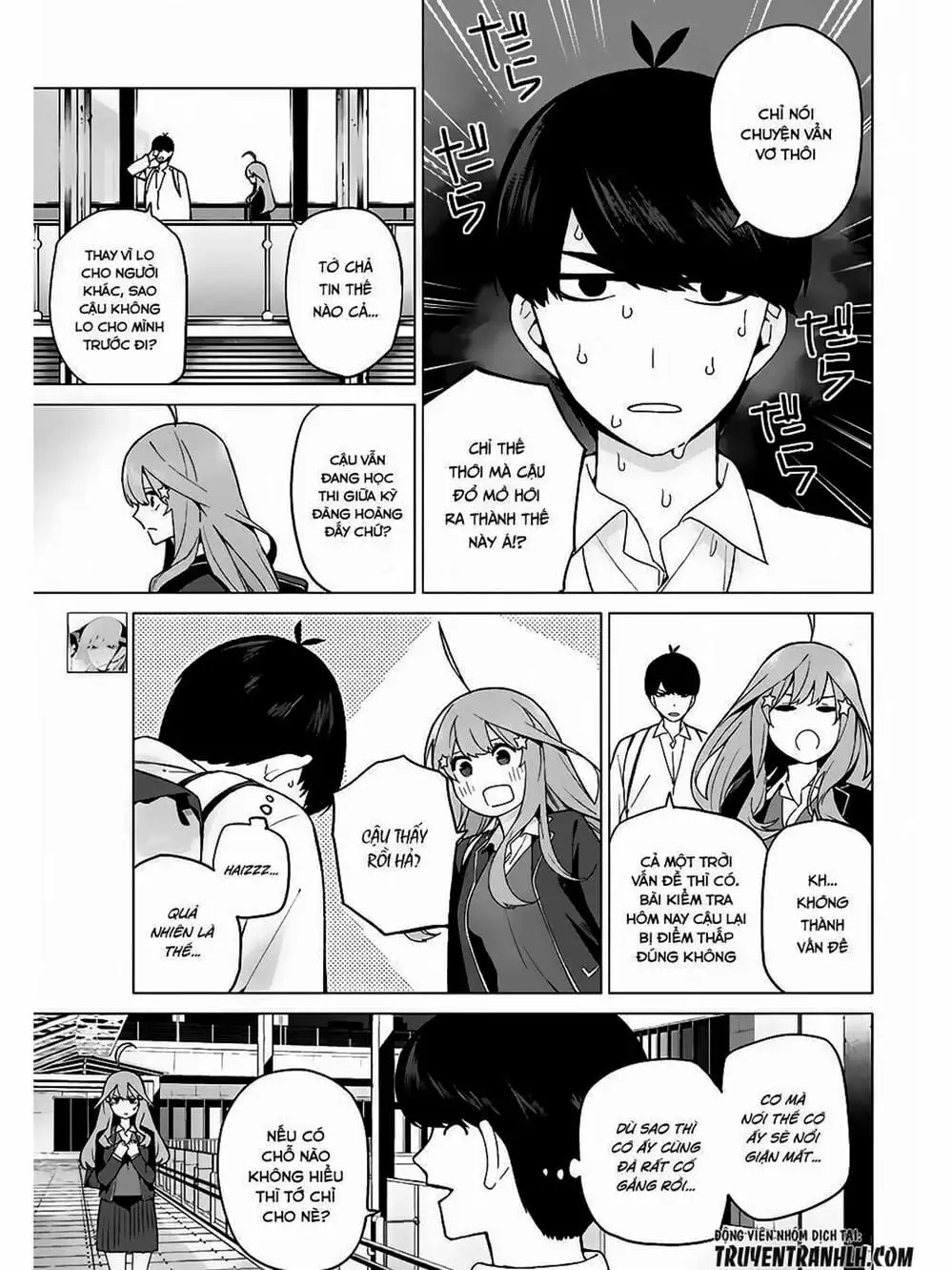 Truyện Tranh Nhà Có 5 Nàng Dâu - Gotoubun No Hanayome trang 6