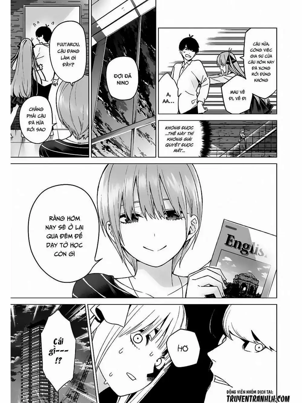 Truyện Tranh Nhà Có 5 Nàng Dâu - Gotoubun No Hanayome trang 6