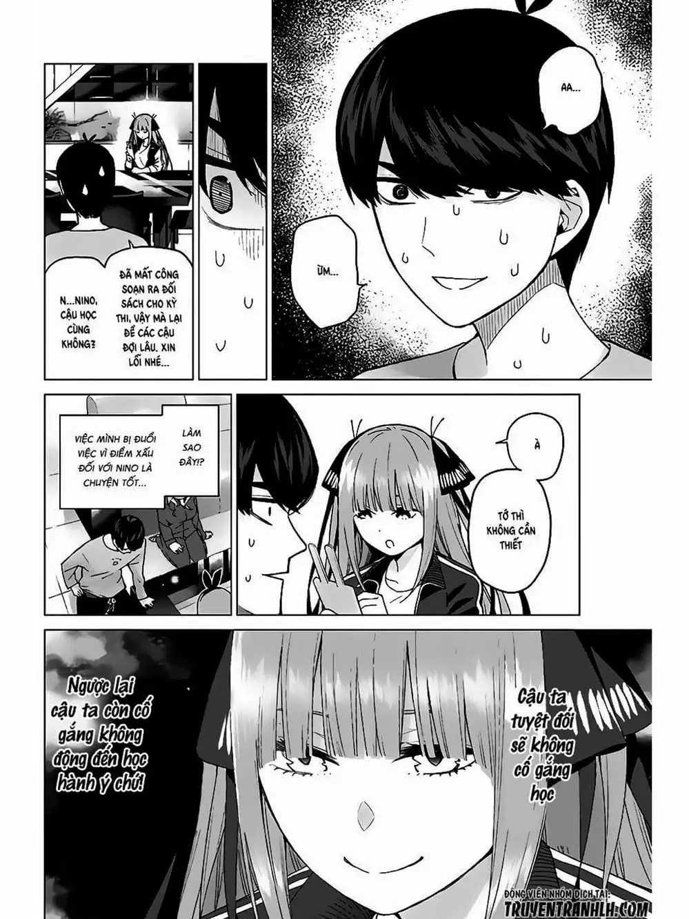 Truyện Tranh Nhà Có 5 Nàng Dâu - Gotoubun No Hanayome trang 6