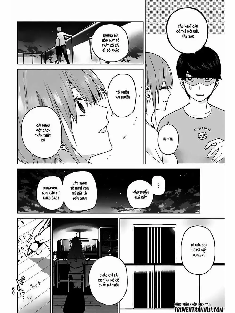 Truyện Tranh Nhà Có 5 Nàng Dâu - Gotoubun No Hanayome trang 6