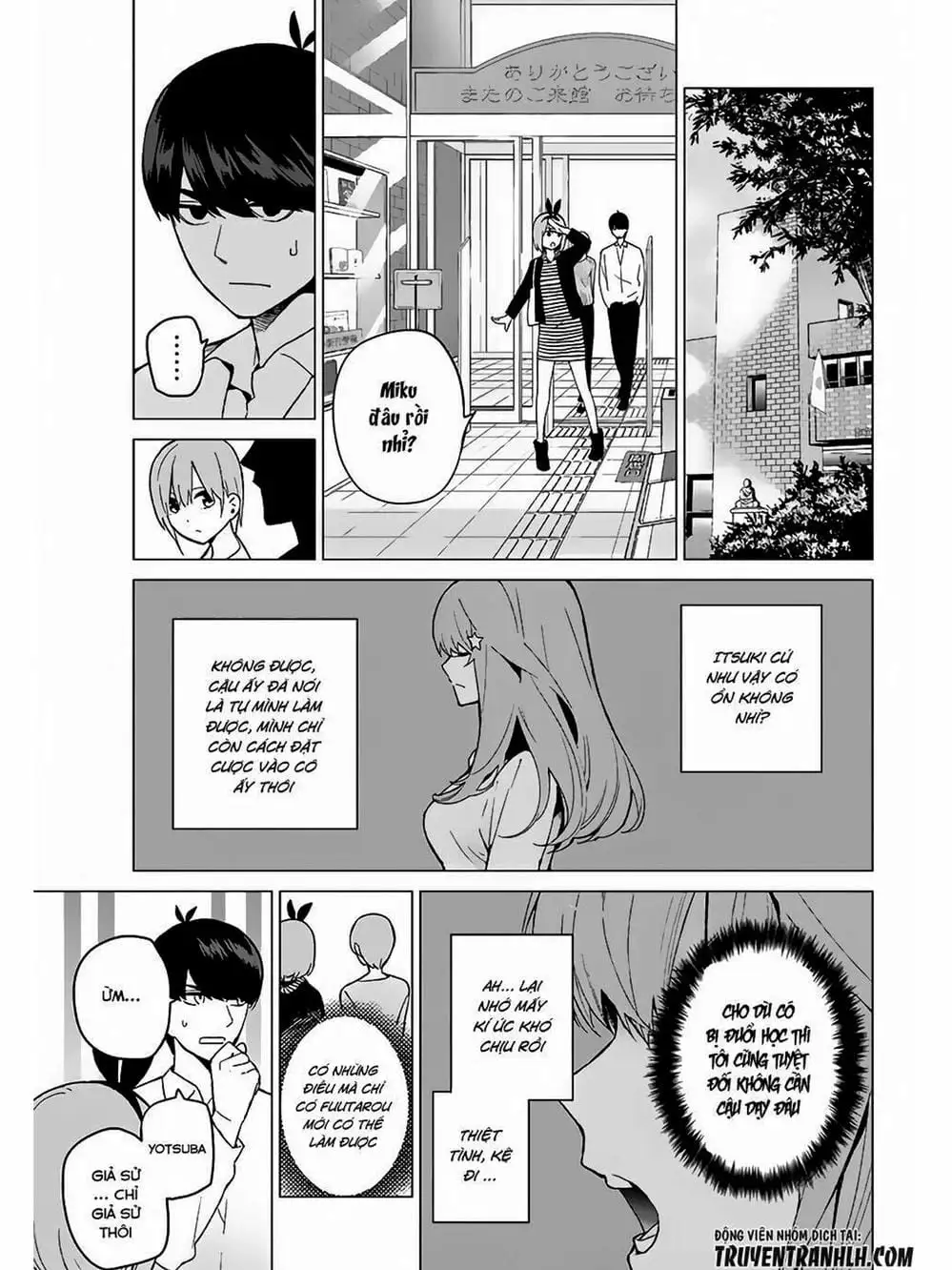 Truyện Tranh Nhà Có 5 Nàng Dâu - Gotoubun No Hanayome trang 6