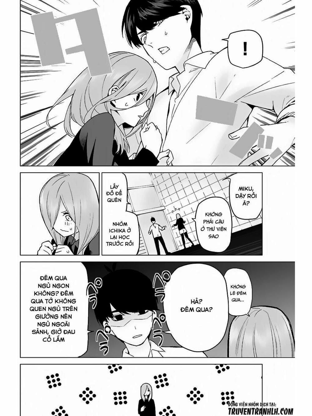 Truyện Tranh Nhà Có 5 Nàng Dâu - Gotoubun No Hanayome trang 6