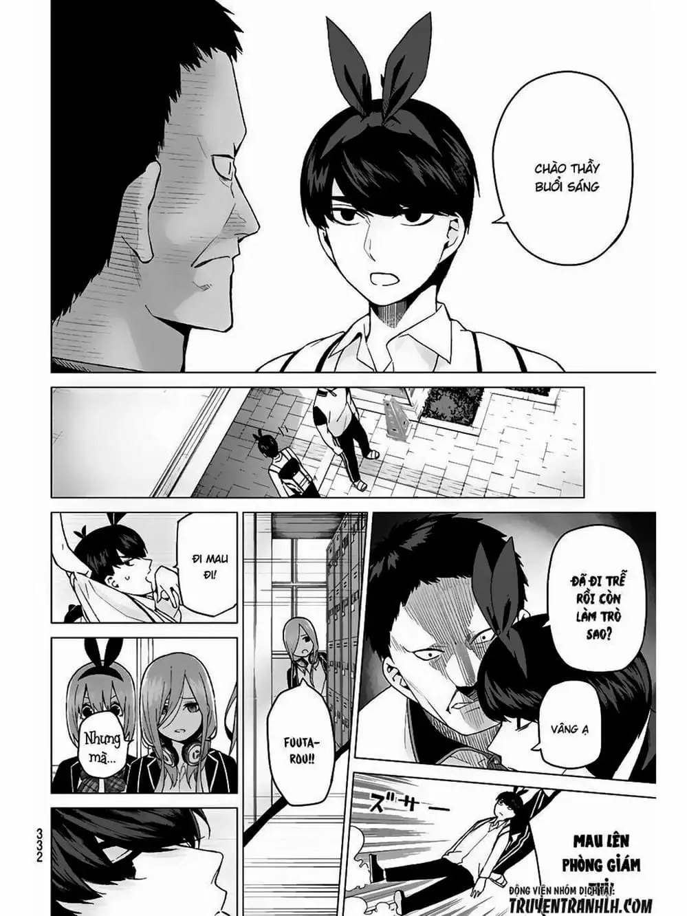 Truyện Tranh Nhà Có 5 Nàng Dâu - Gotoubun No Hanayome trang 6