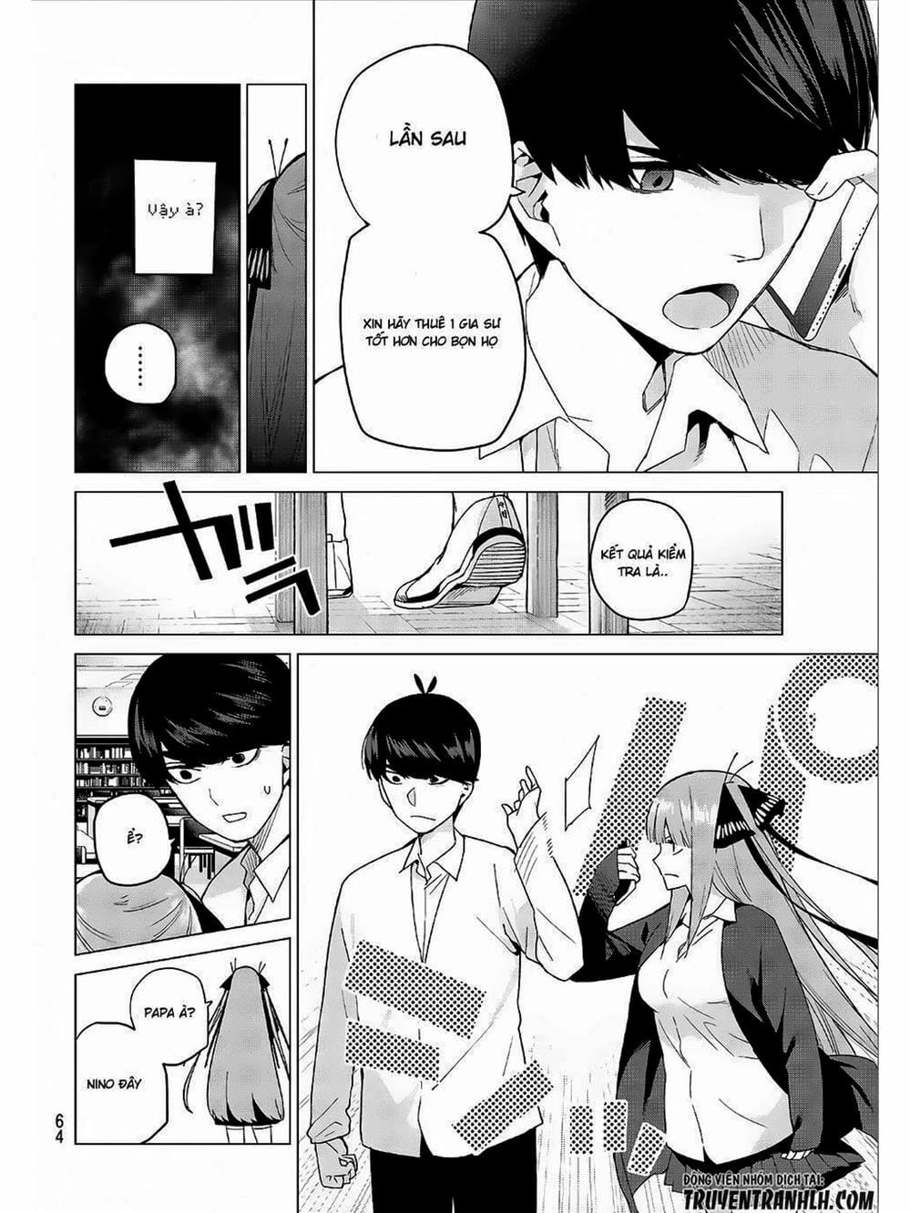 Truyện Tranh Nhà Có 5 Nàng Dâu - Gotoubun No Hanayome trang 6