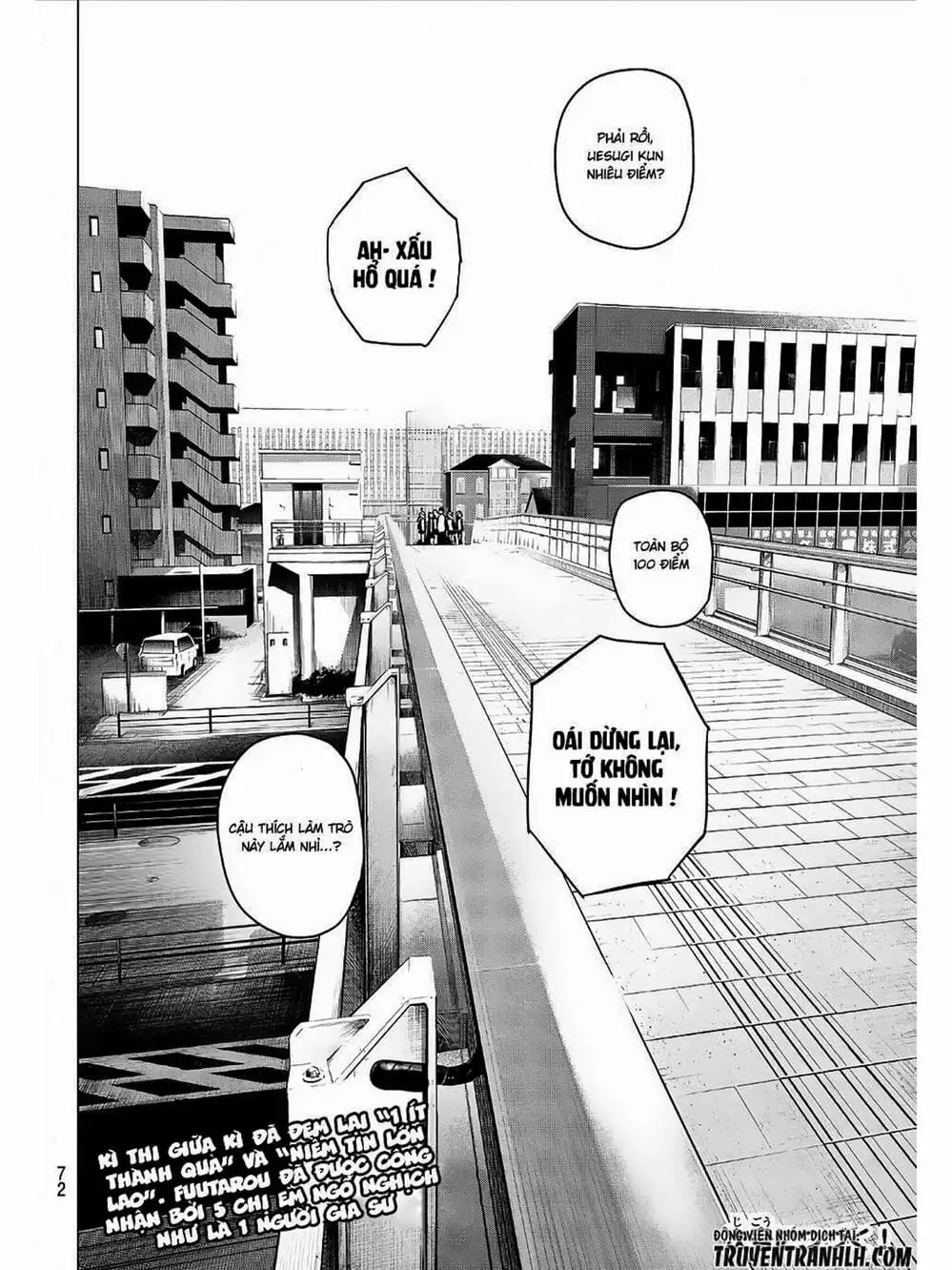 Truyện Tranh Nhà Có 5 Nàng Dâu - Gotoubun No Hanayome trang 6