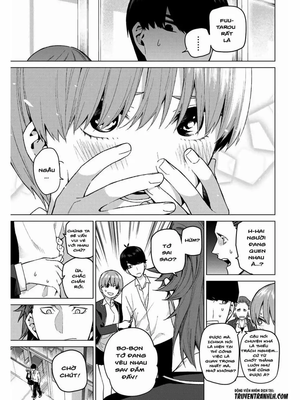 Truyện Tranh Nhà Có 5 Nàng Dâu - Gotoubun No Hanayome trang 6