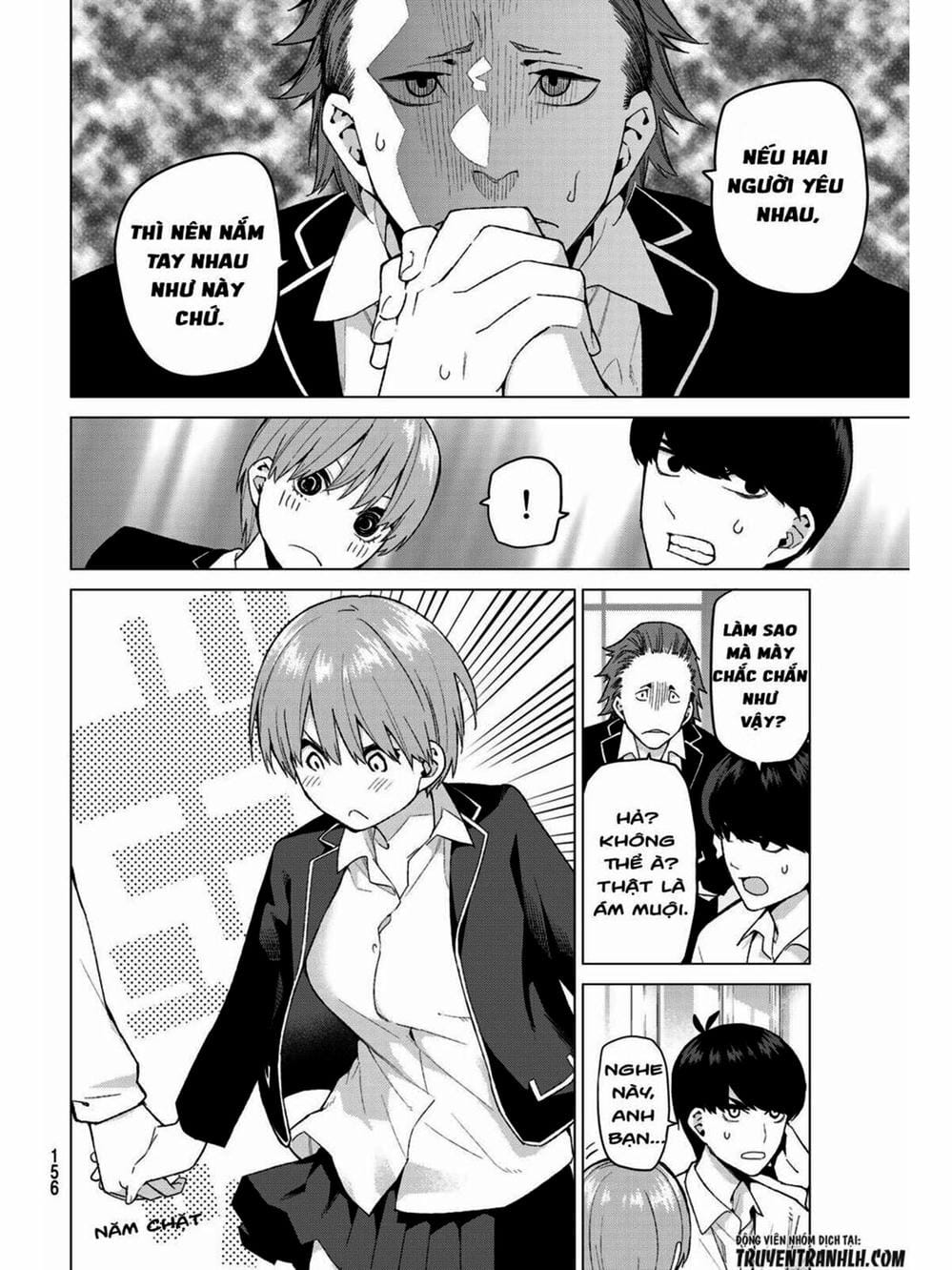 Truyện Tranh Nhà Có 5 Nàng Dâu - Gotoubun No Hanayome trang 6