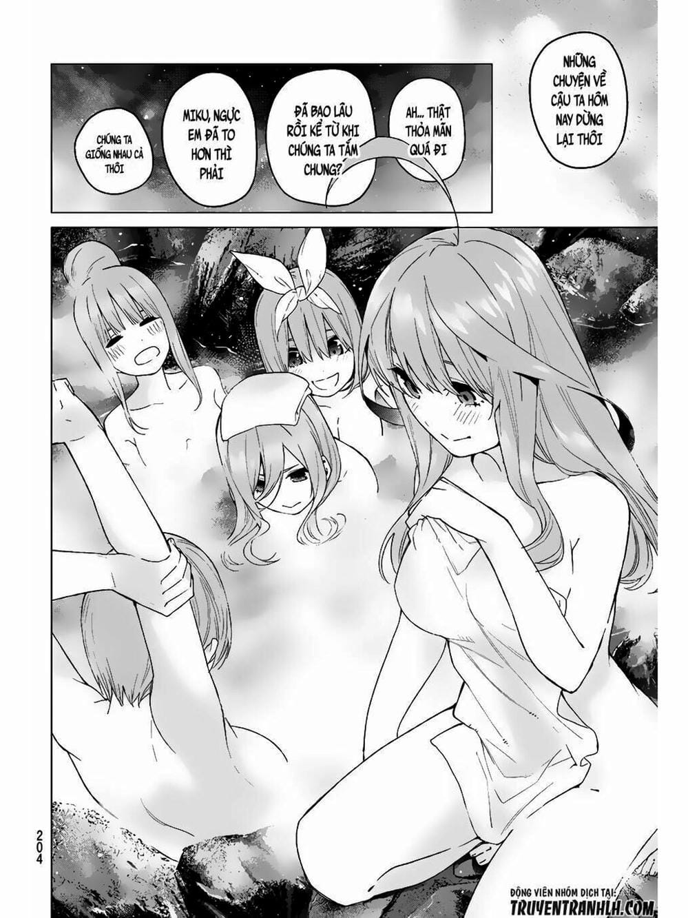 Truyện Tranh Nhà Có 5 Nàng Dâu - Gotoubun No Hanayome trang 6