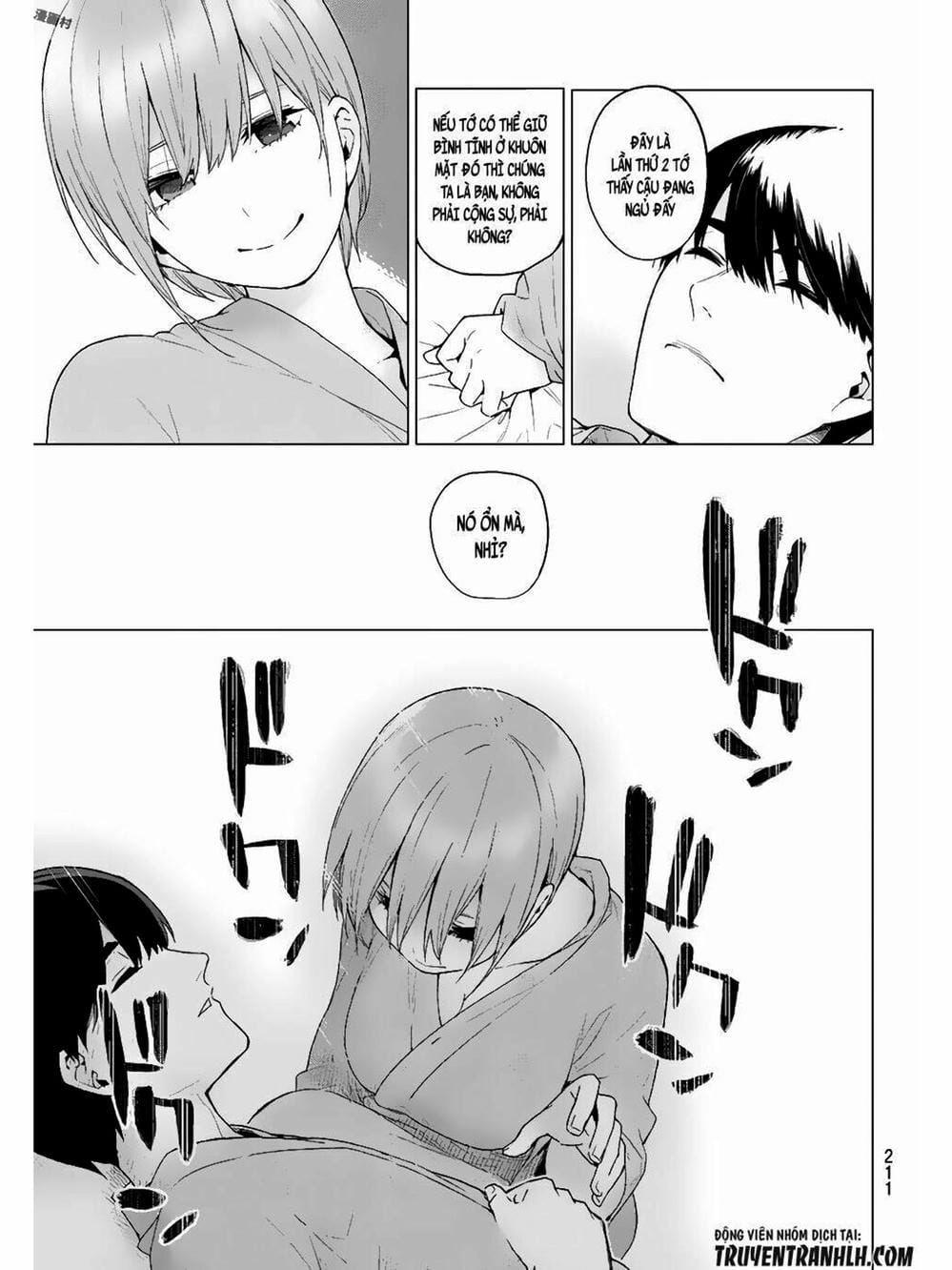 Truyện Tranh Nhà Có 5 Nàng Dâu - Gotoubun No Hanayome trang 6