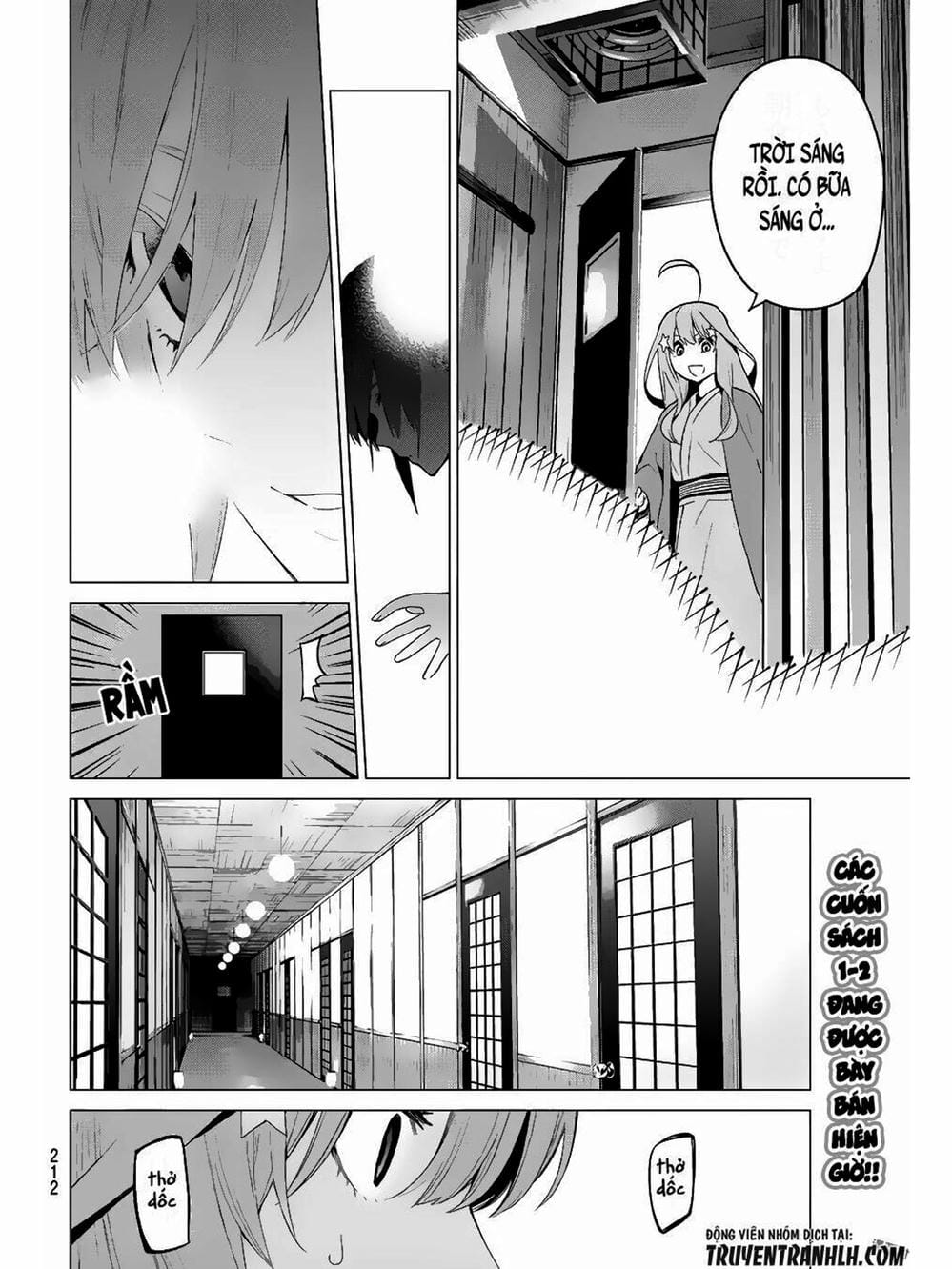 Truyện Tranh Nhà Có 5 Nàng Dâu - Gotoubun No Hanayome trang 6