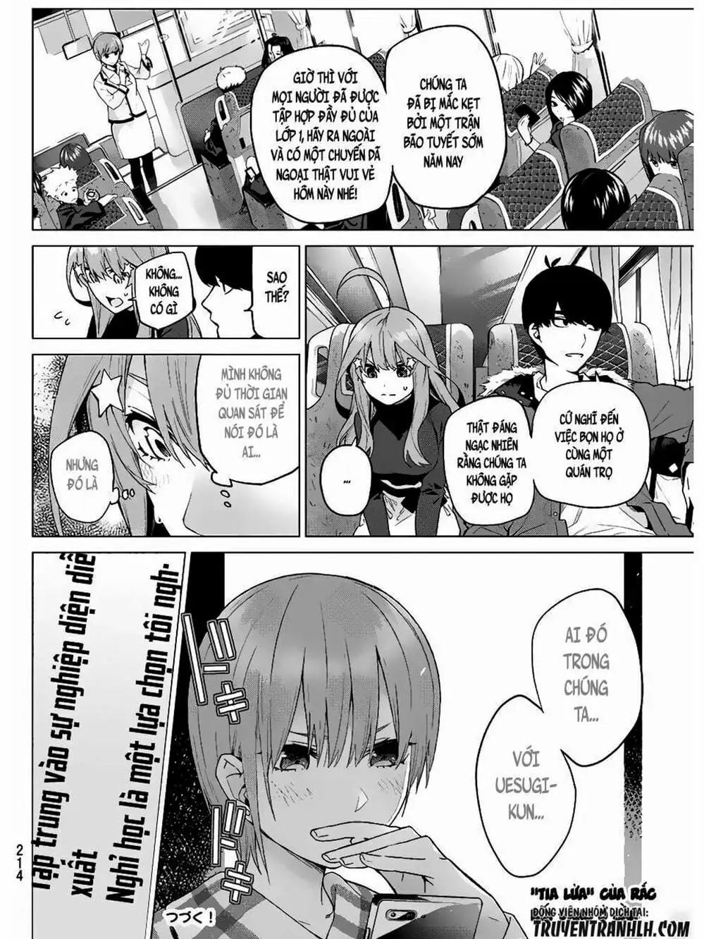 Truyện Tranh Nhà Có 5 Nàng Dâu - Gotoubun No Hanayome trang 6