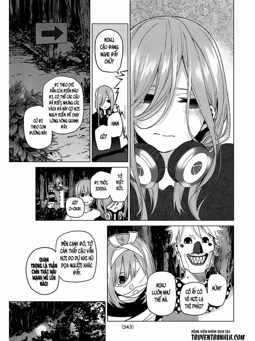 Truyện Tranh Nhà Có 5 Nàng Dâu - Gotoubun No Hanayome trang 6