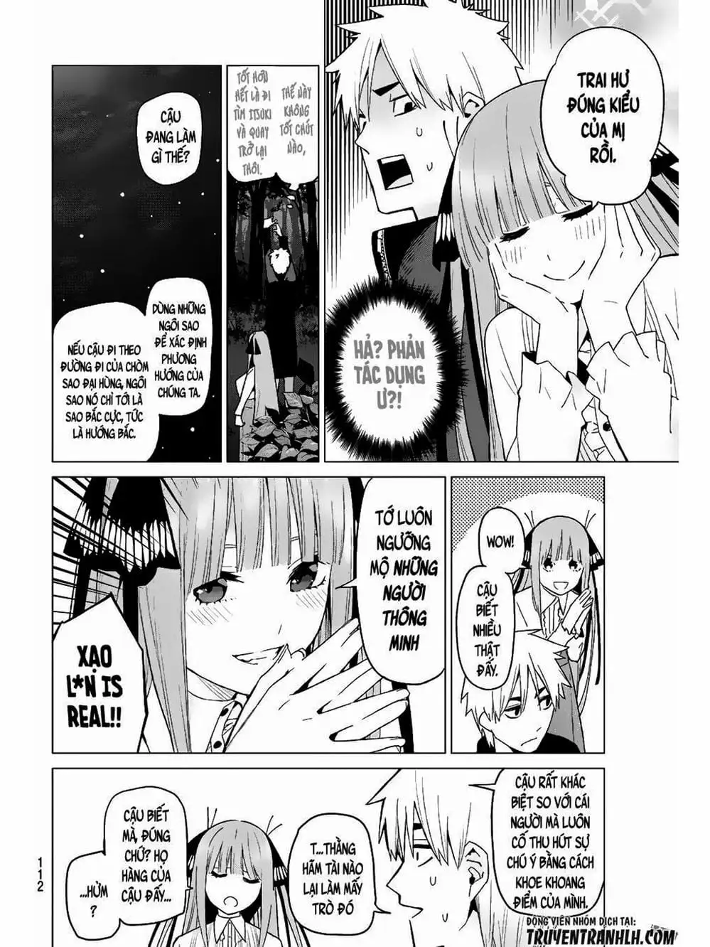 Truyện Tranh Nhà Có 5 Nàng Dâu - Gotoubun No Hanayome trang 6