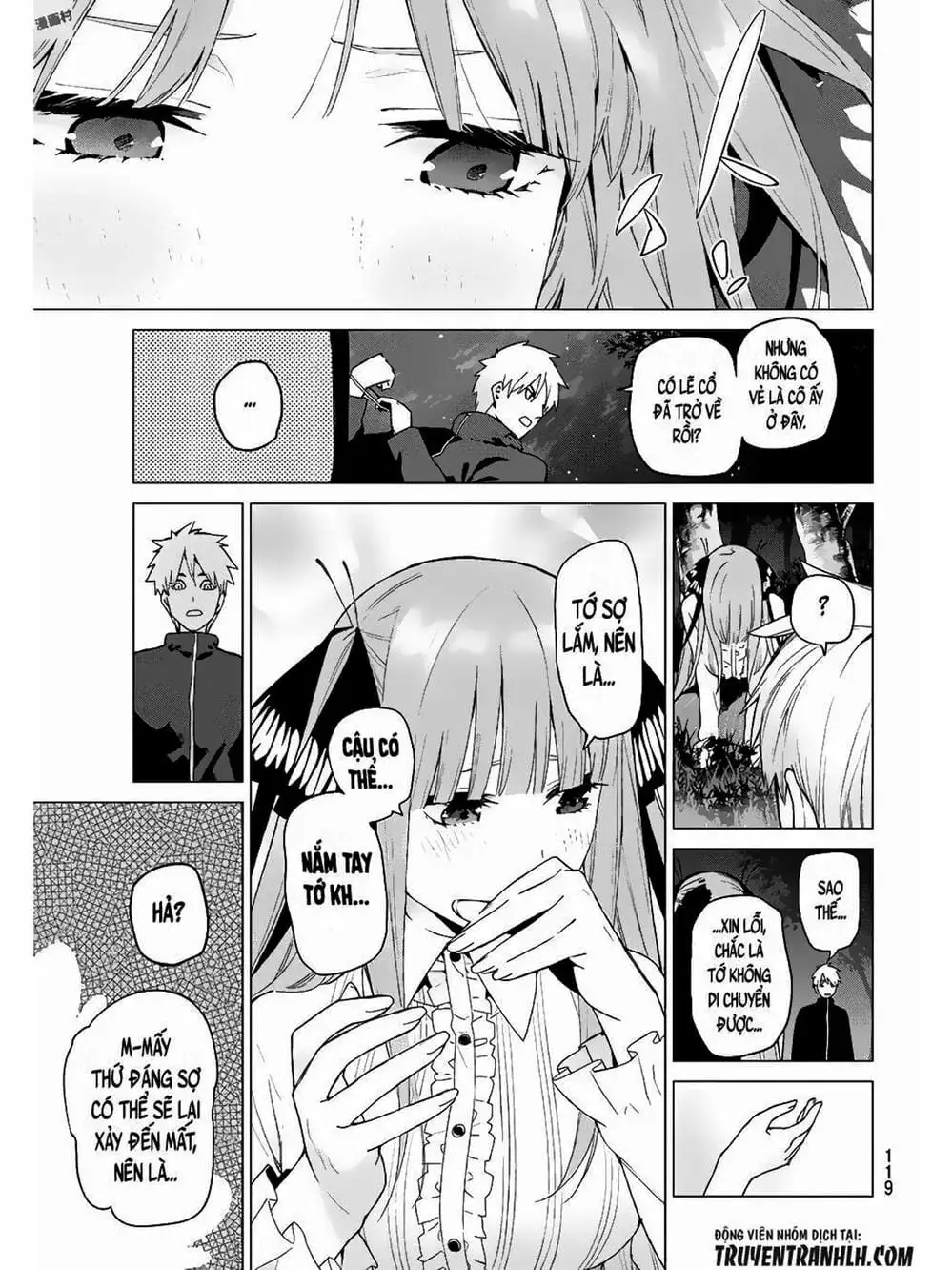 Truyện Tranh Nhà Có 5 Nàng Dâu - Gotoubun No Hanayome trang 6