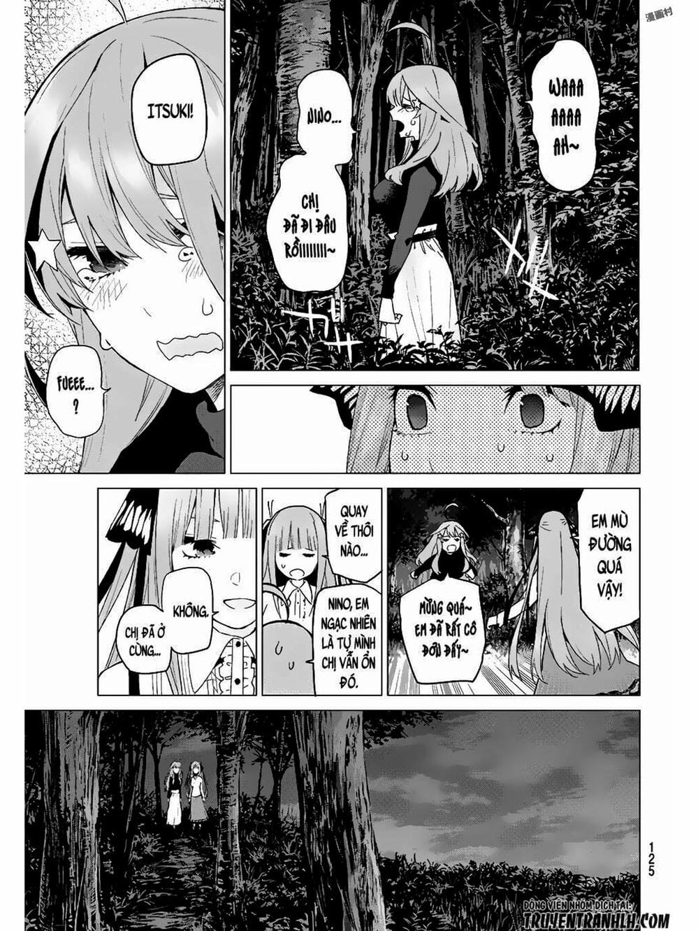 Truyện Tranh Nhà Có 5 Nàng Dâu - Gotoubun No Hanayome trang 6