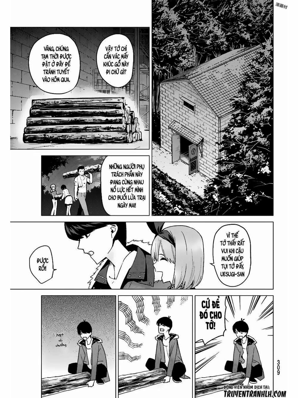 Truyện Tranh Nhà Có 5 Nàng Dâu - Gotoubun No Hanayome trang 6