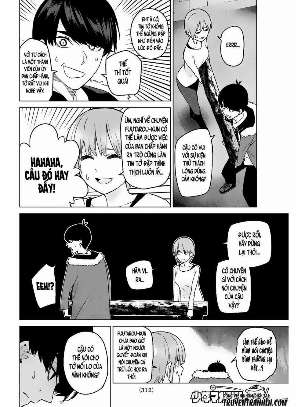 Truyện Tranh Nhà Có 5 Nàng Dâu - Gotoubun No Hanayome trang 6