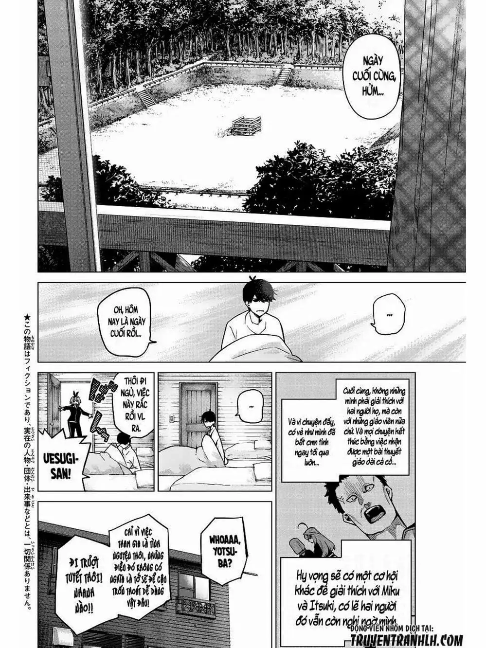 Truyện Tranh Nhà Có 5 Nàng Dâu - Gotoubun No Hanayome trang 6