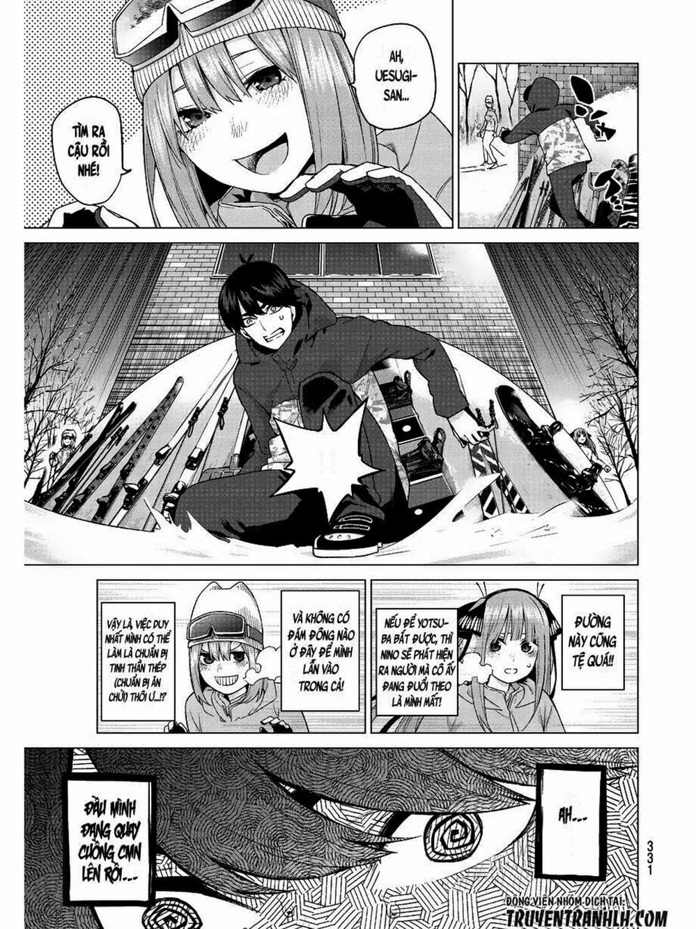 Truyện Tranh Nhà Có 5 Nàng Dâu - Gotoubun No Hanayome trang 6