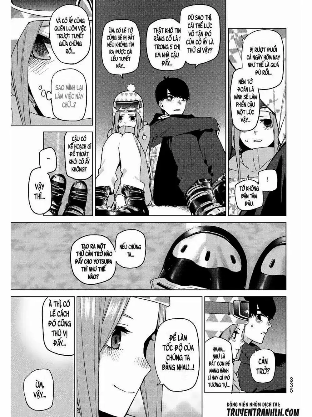 Truyện Tranh Nhà Có 5 Nàng Dâu - Gotoubun No Hanayome trang 6