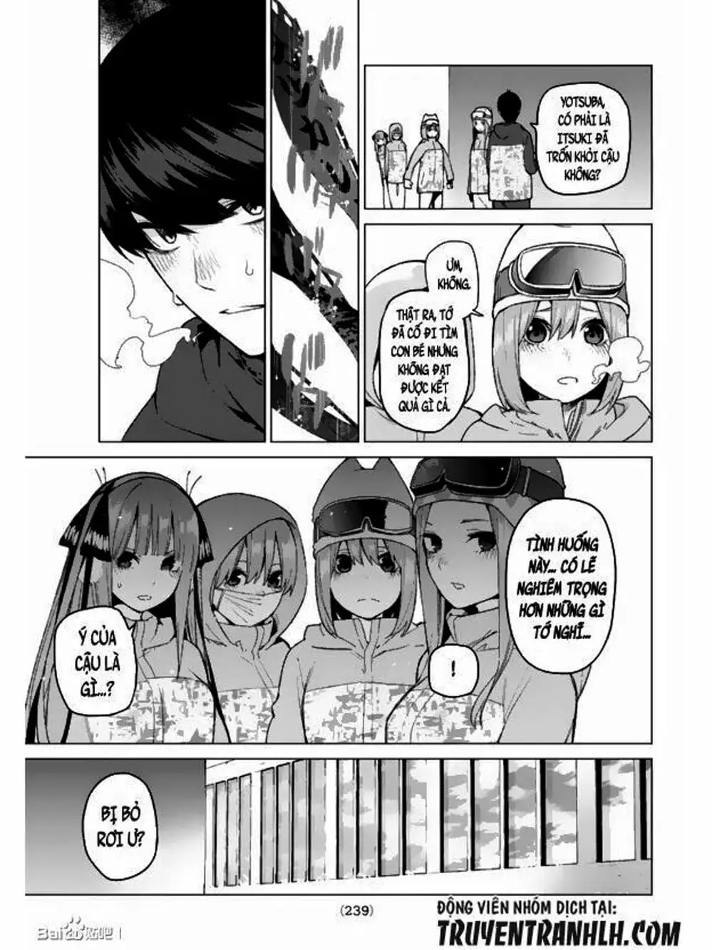 Truyện Tranh Nhà Có 5 Nàng Dâu - Gotoubun No Hanayome trang 6