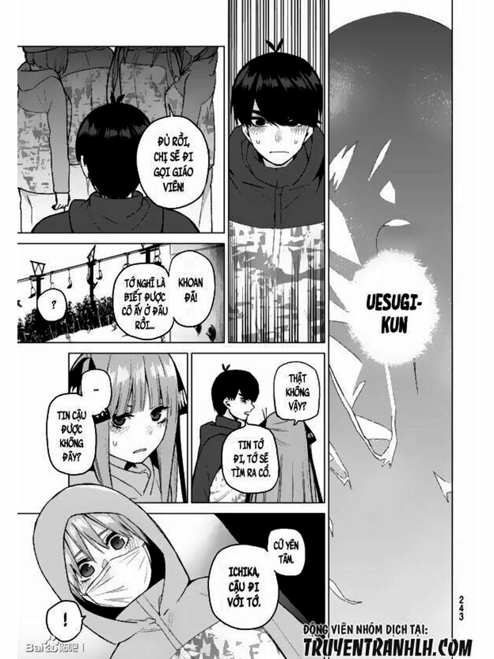 Truyện Tranh Nhà Có 5 Nàng Dâu - Gotoubun No Hanayome trang 6