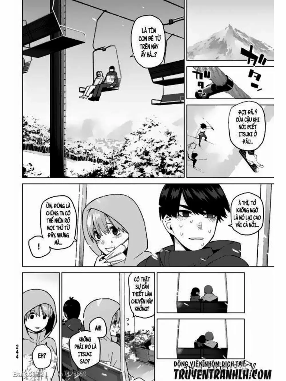 Truyện Tranh Nhà Có 5 Nàng Dâu - Gotoubun No Hanayome trang 6