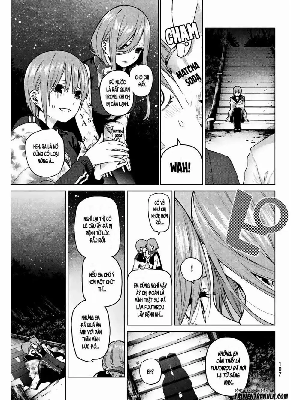 Truyện Tranh Nhà Có 5 Nàng Dâu - Gotoubun No Hanayome trang 6