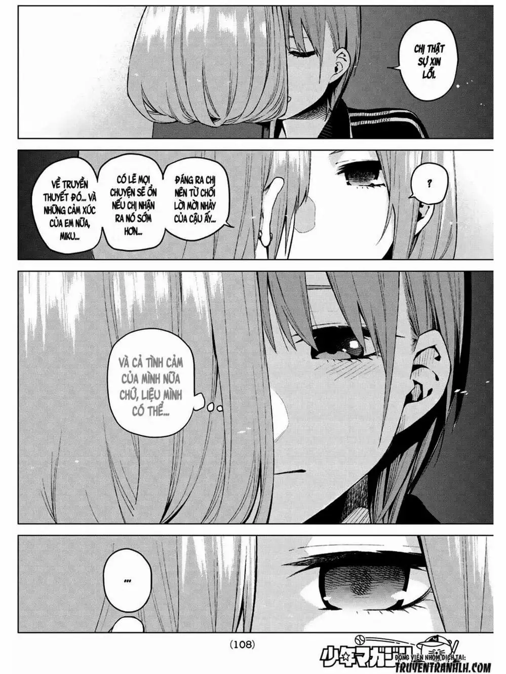 Truyện Tranh Nhà Có 5 Nàng Dâu - Gotoubun No Hanayome trang 6