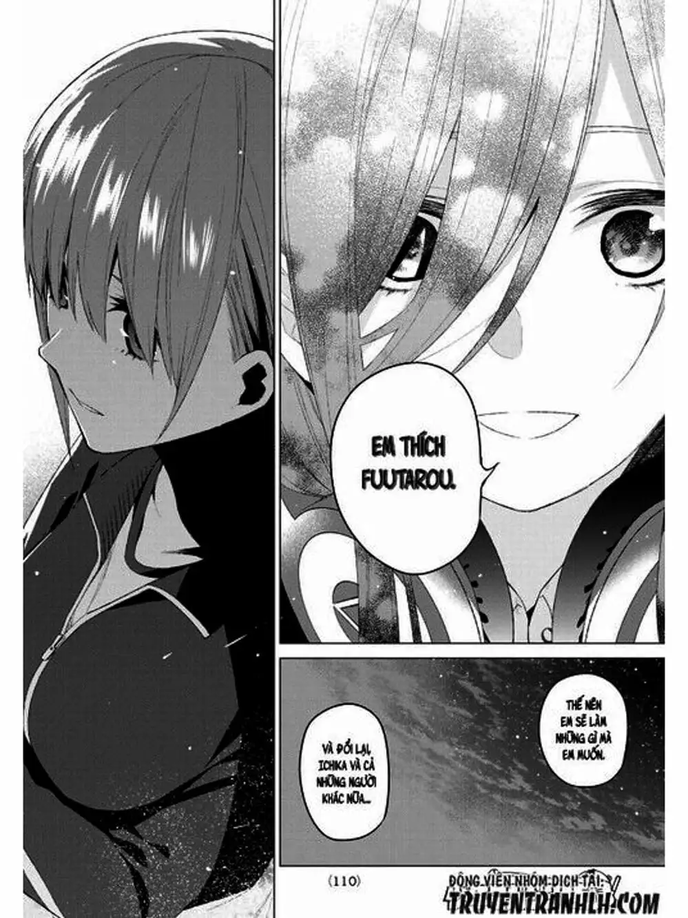 Truyện Tranh Nhà Có 5 Nàng Dâu - Gotoubun No Hanayome trang 6