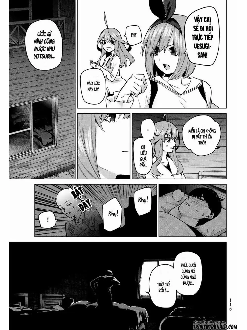 Truyện Tranh Nhà Có 5 Nàng Dâu - Gotoubun No Hanayome trang 6