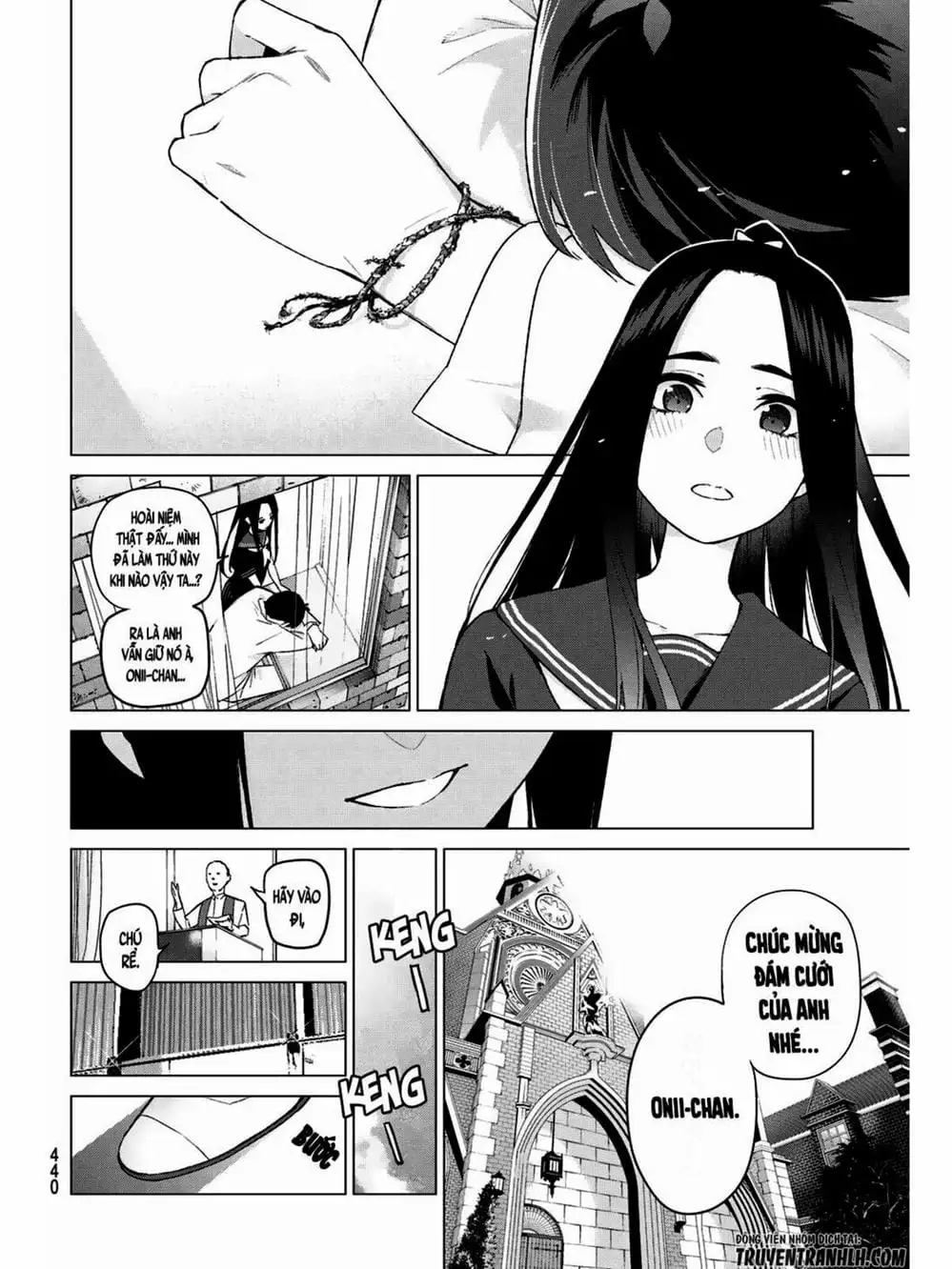 Truyện Tranh Nhà Có 5 Nàng Dâu - Gotoubun No Hanayome trang 6