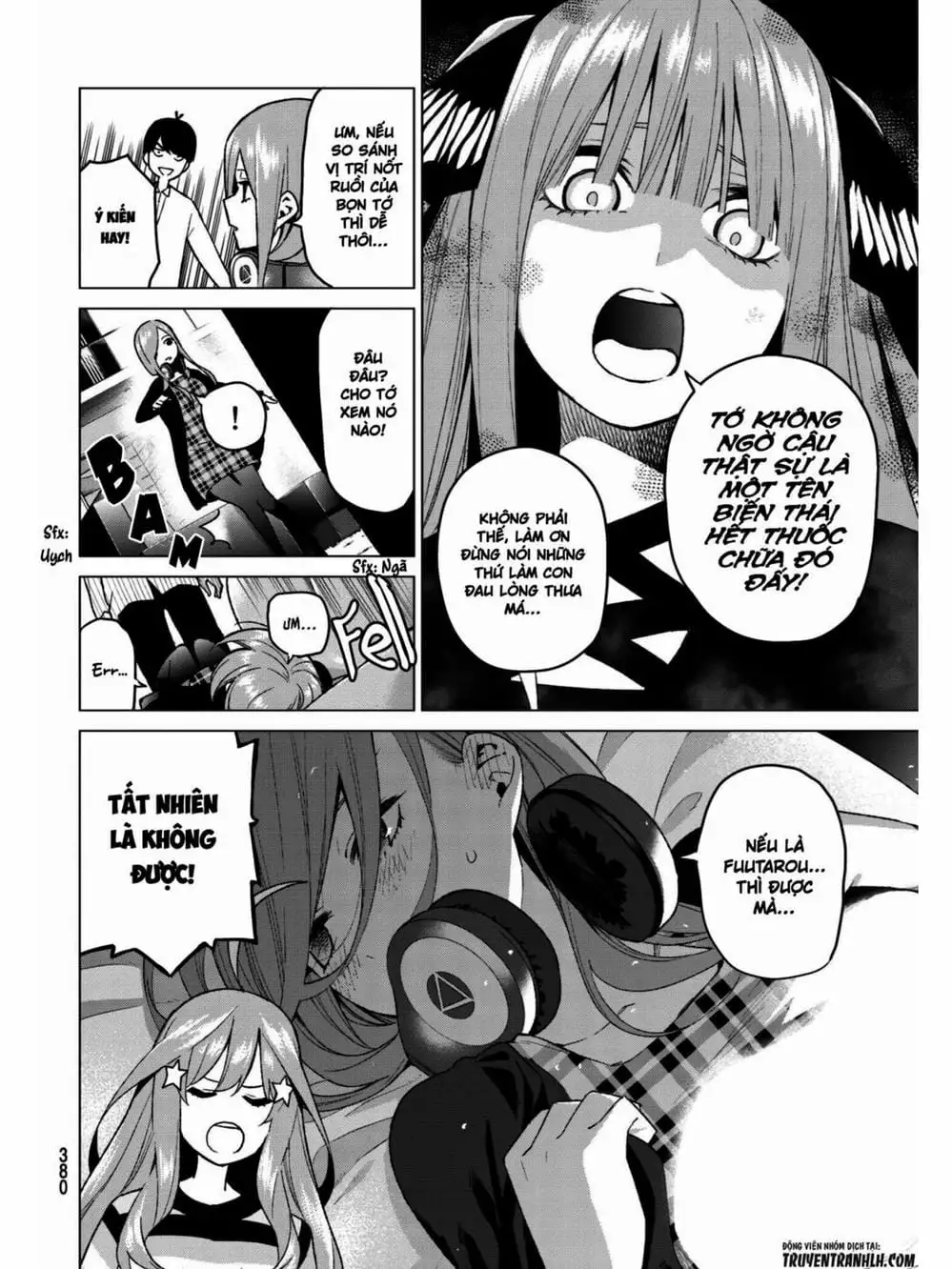 Truyện Tranh Nhà Có 5 Nàng Dâu - Gotoubun No Hanayome trang 6