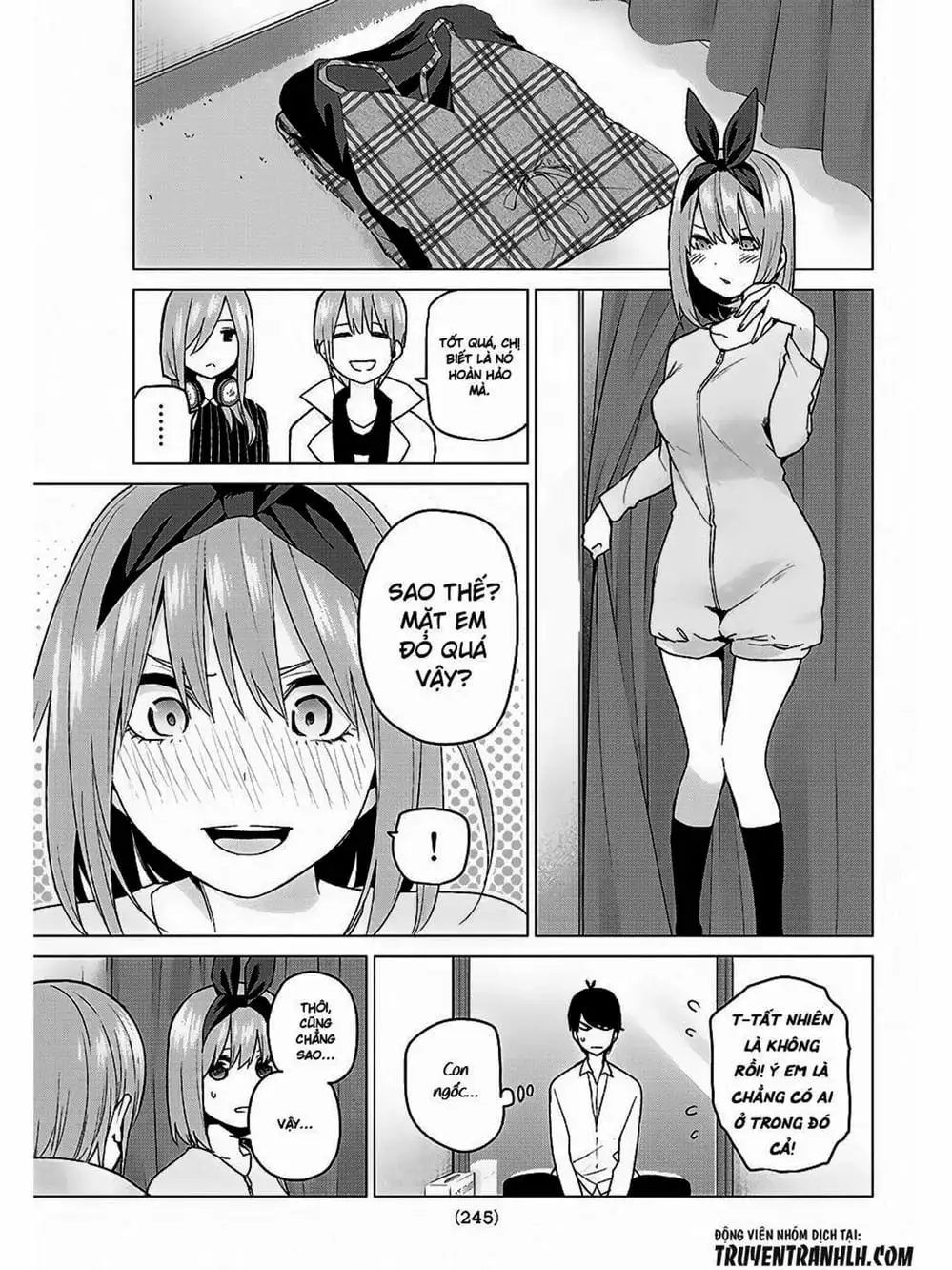 Truyện Tranh Nhà Có 5 Nàng Dâu - Gotoubun No Hanayome trang 6