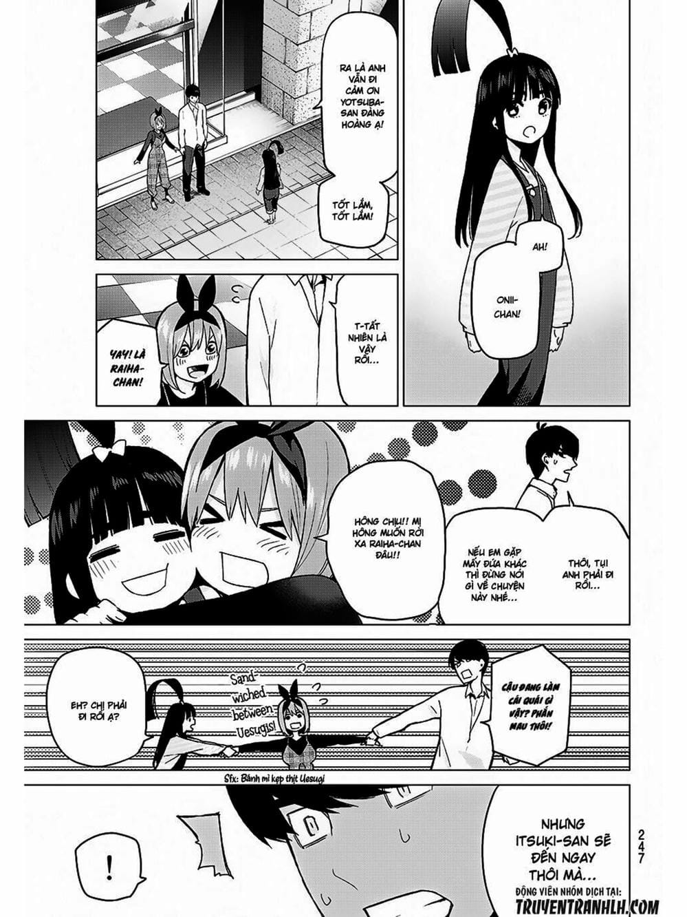 Truyện Tranh Nhà Có 5 Nàng Dâu - Gotoubun No Hanayome trang 6