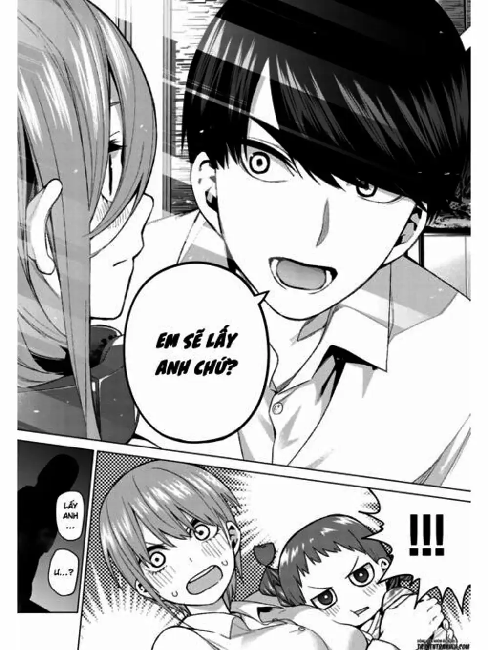 Truyện Tranh Nhà Có 5 Nàng Dâu - Gotoubun No Hanayome trang 6