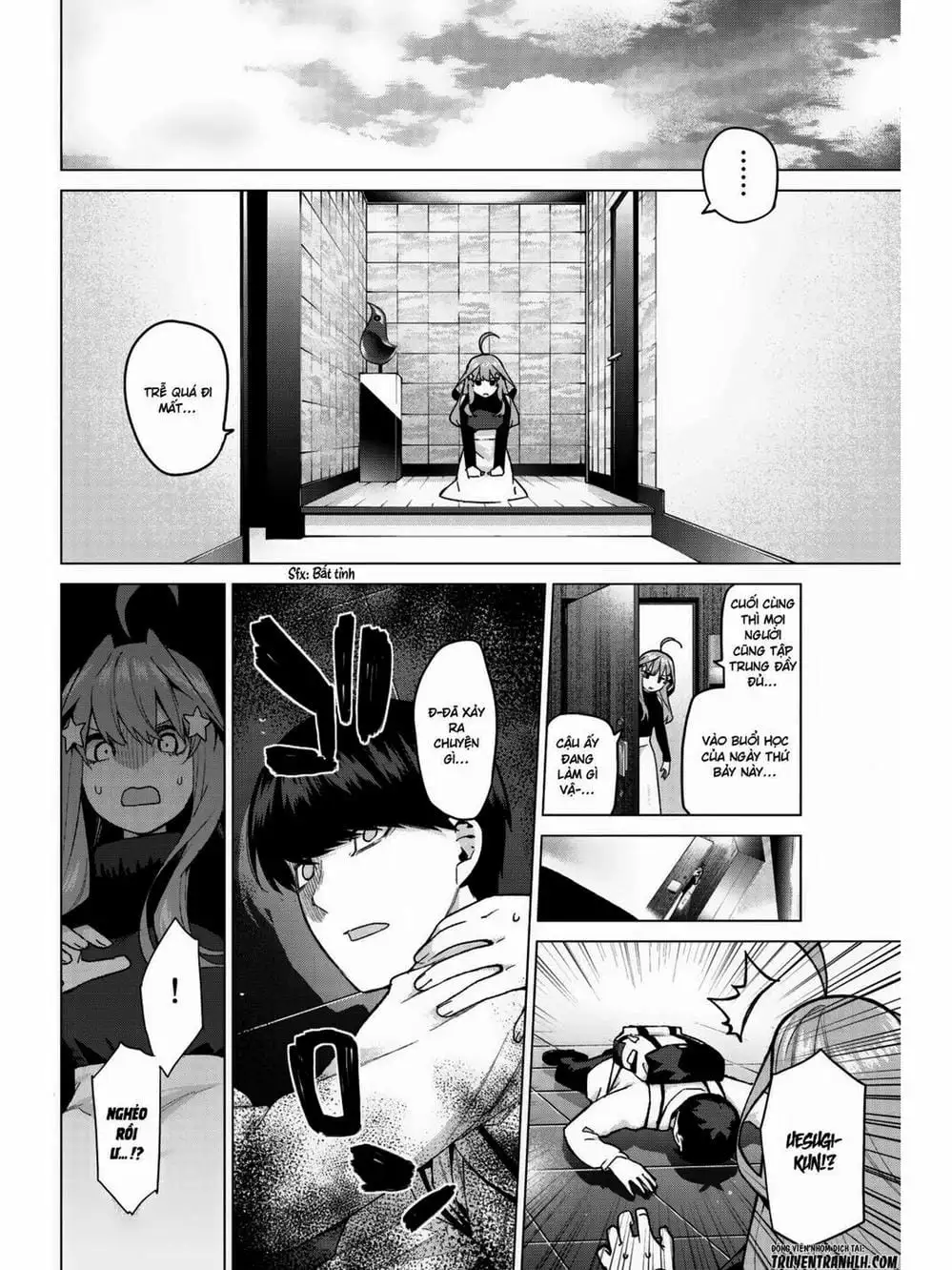 Truyện Tranh Nhà Có 5 Nàng Dâu - Gotoubun No Hanayome trang 6