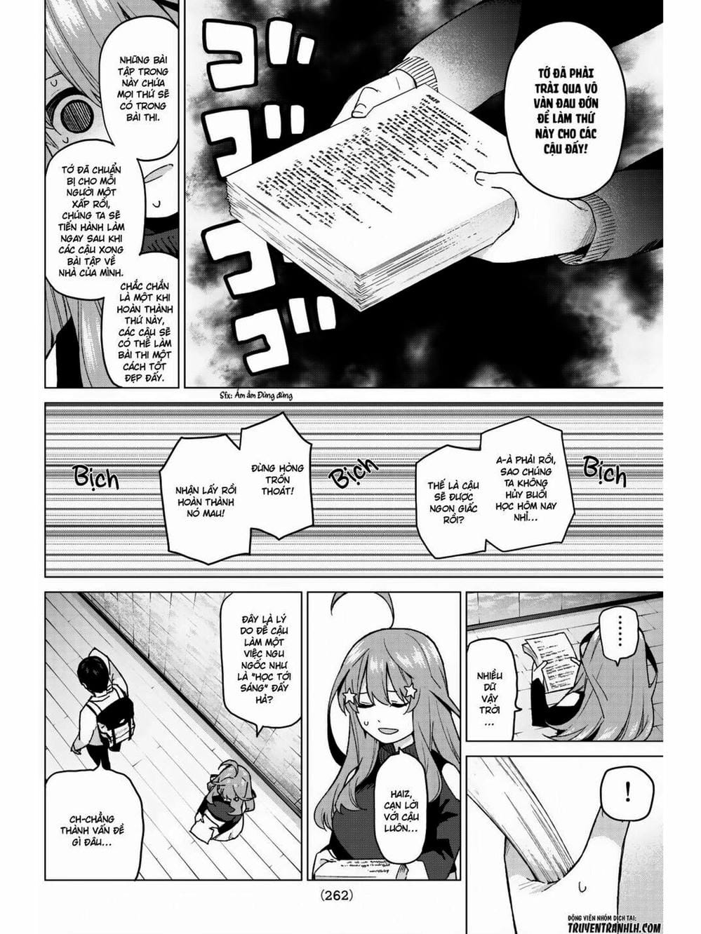 Truyện Tranh Nhà Có 5 Nàng Dâu - Gotoubun No Hanayome trang 6