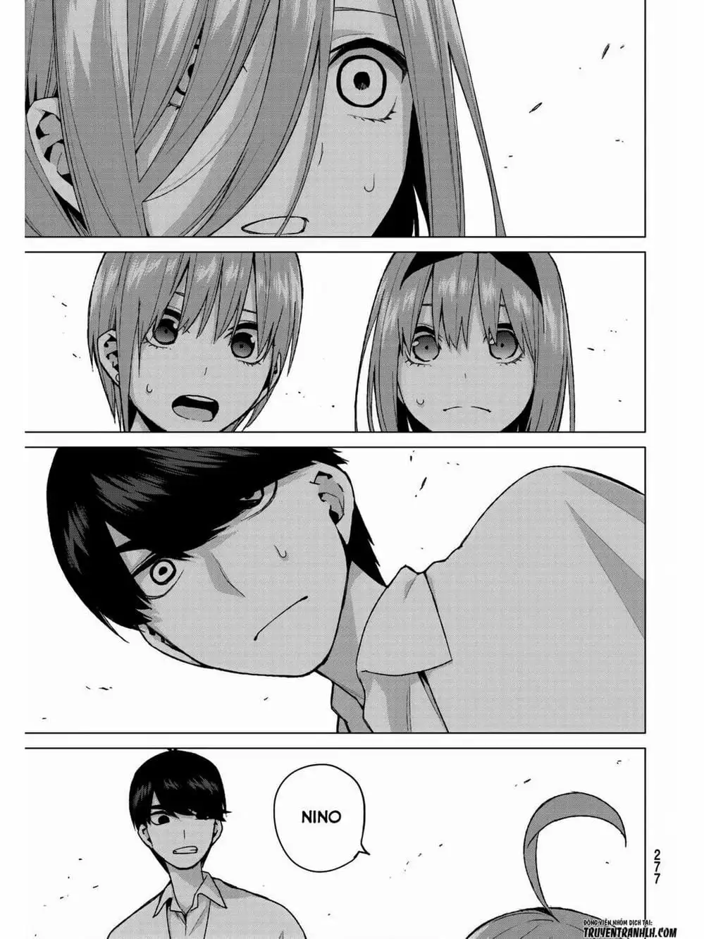 Truyện Tranh Nhà Có 5 Nàng Dâu - Gotoubun No Hanayome trang 6