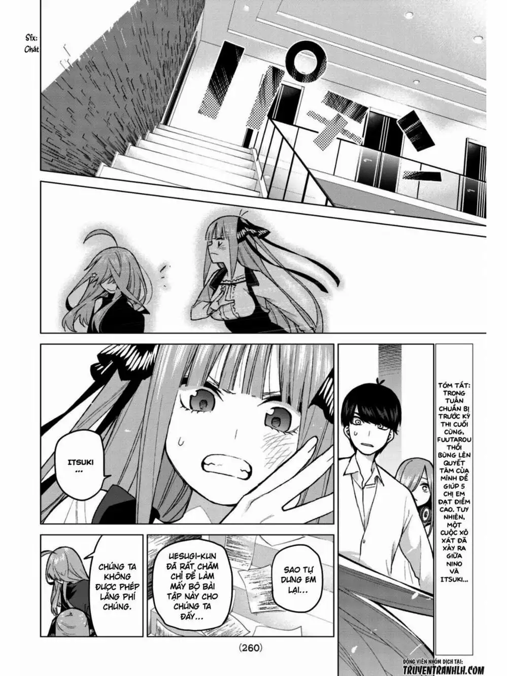 Truyện Tranh Nhà Có 5 Nàng Dâu - Gotoubun No Hanayome trang 6