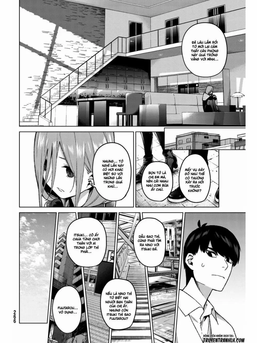 Truyện Tranh Nhà Có 5 Nàng Dâu - Gotoubun No Hanayome trang 6