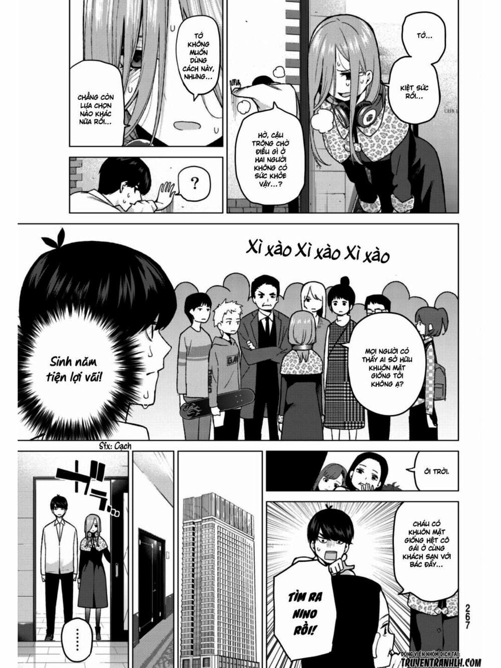 Truyện Tranh Nhà Có 5 Nàng Dâu - Gotoubun No Hanayome trang 6