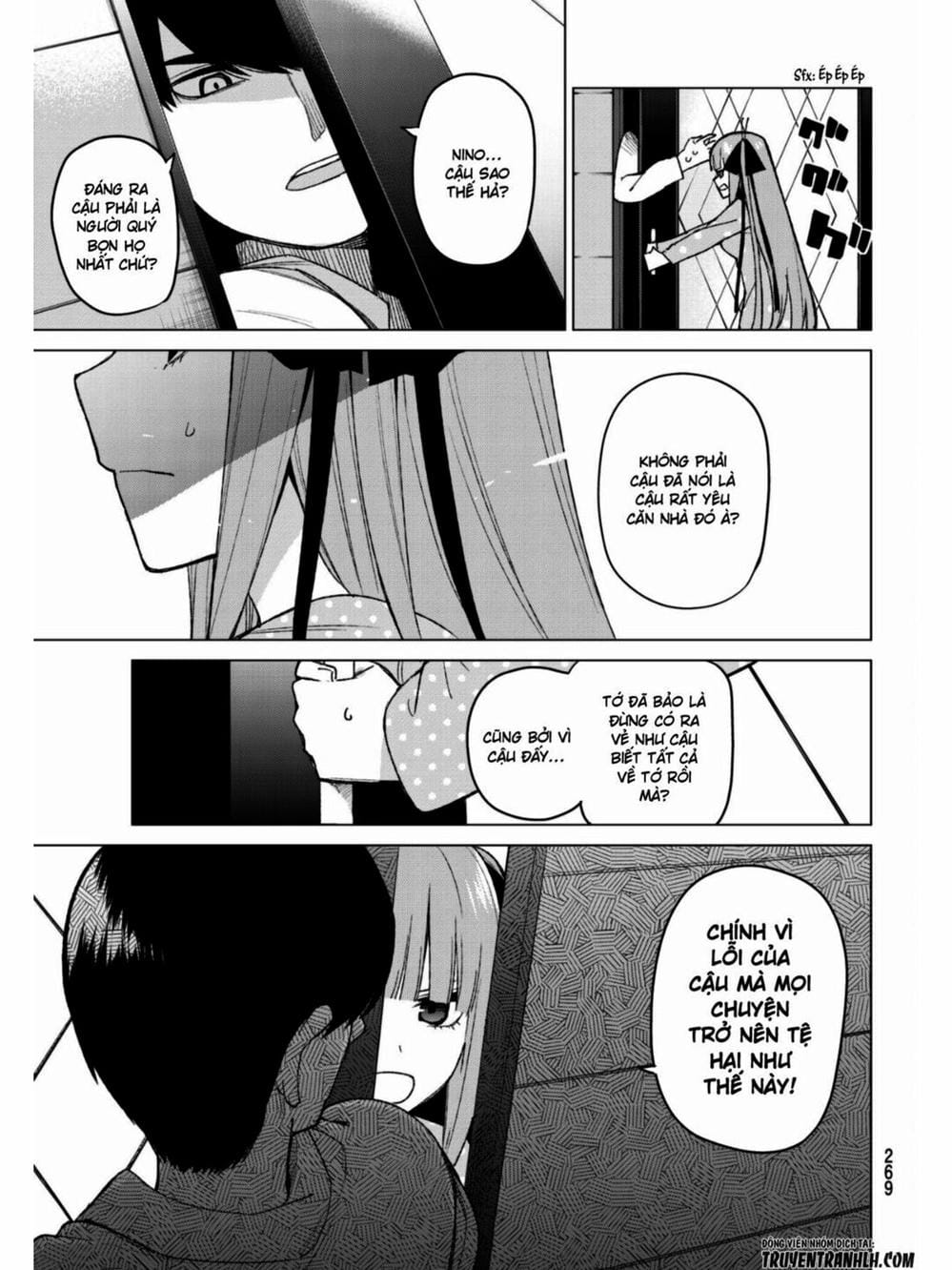 Truyện Tranh Nhà Có 5 Nàng Dâu - Gotoubun No Hanayome trang 6