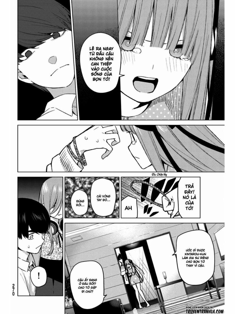 Truyện Tranh Nhà Có 5 Nàng Dâu - Gotoubun No Hanayome trang 6