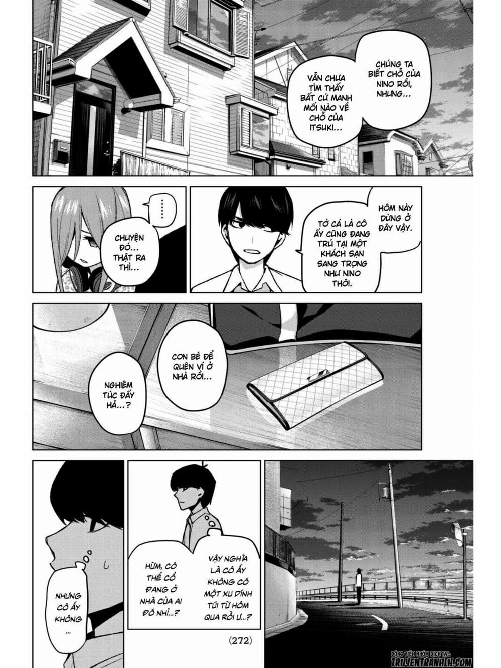 Truyện Tranh Nhà Có 5 Nàng Dâu - Gotoubun No Hanayome trang 6