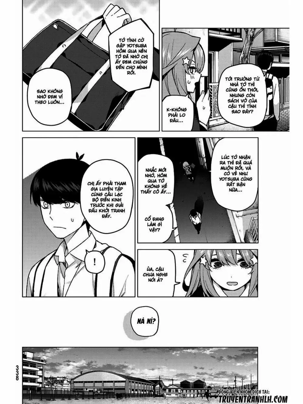 Truyện Tranh Nhà Có 5 Nàng Dâu - Gotoubun No Hanayome trang 6