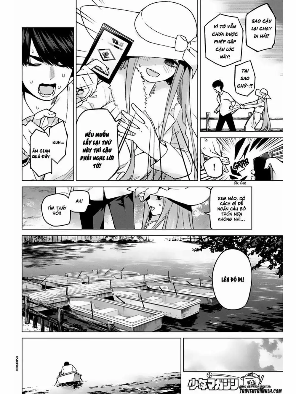 Truyện Tranh Nhà Có 5 Nàng Dâu - Gotoubun No Hanayome trang 6