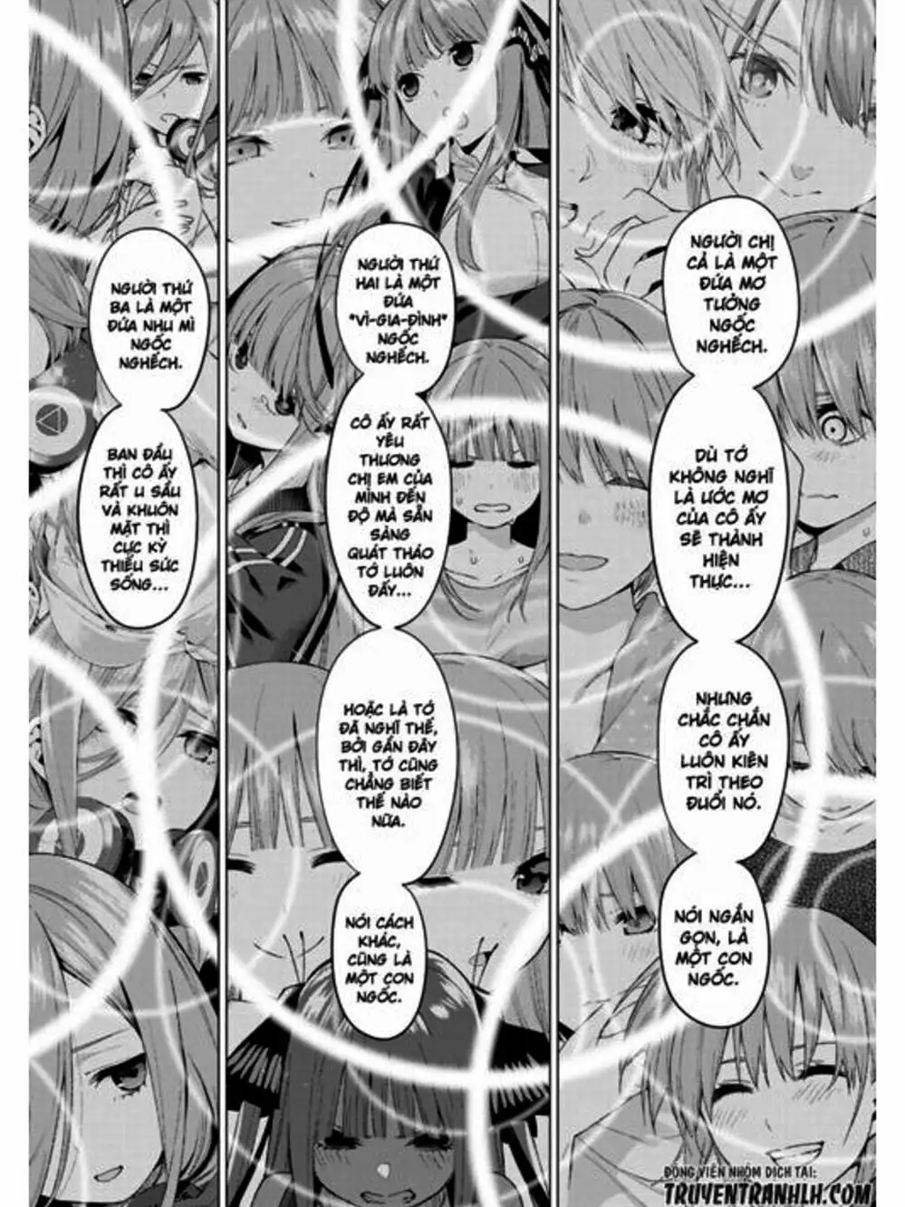 Truyện Tranh Nhà Có 5 Nàng Dâu - Gotoubun No Hanayome trang 6